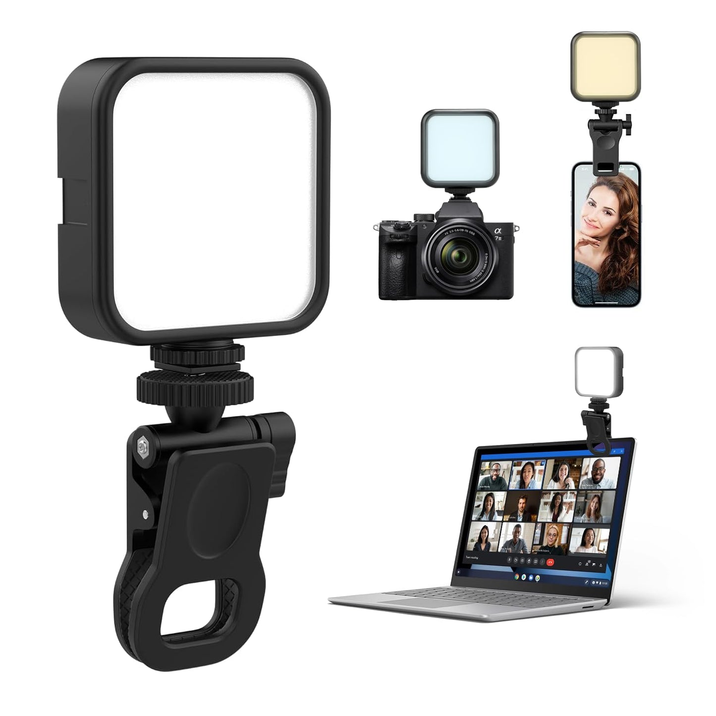 Glow LED Selfie Light for Photos, Reels & Video Calls