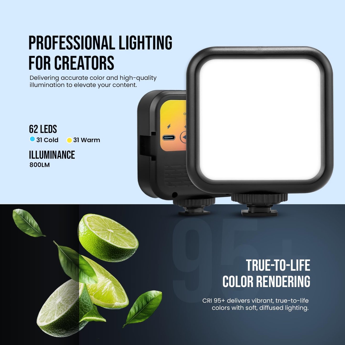 Glow LED Selfie Light for Photos, Reels & Video Calls