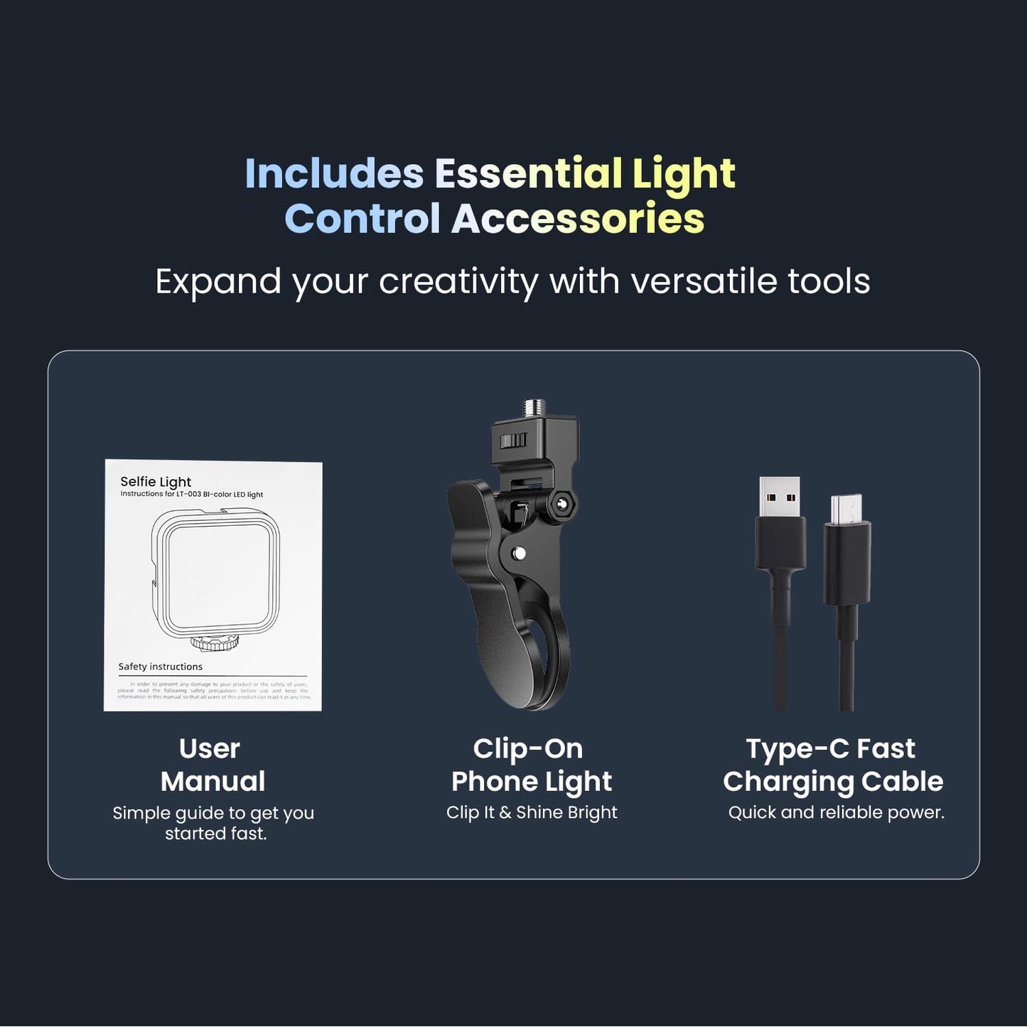 Glow LED Selfie Light for Photos, Reels & Video Calls