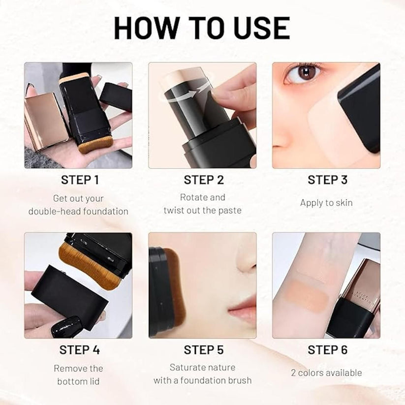 2 in 1 Korean Foundation Stick