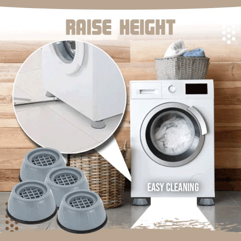 Anti Vibration Washing Machine Pads (Set of 4)